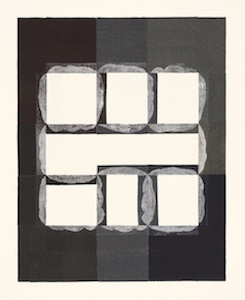 Blank Space 21 I. woodblock. 61x49cm(paper). 42.5x36cm(image). 2021.